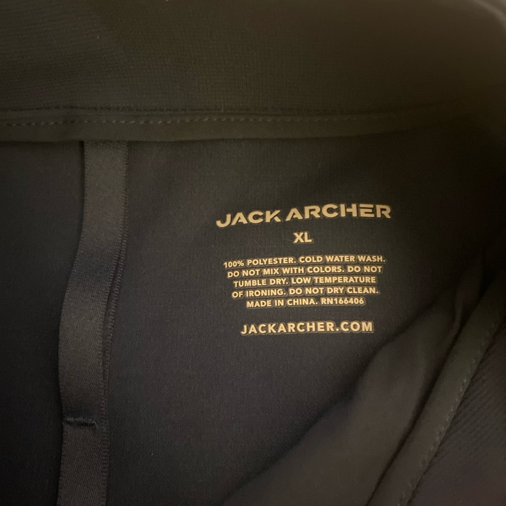 Jack Archer Legacy Jacket Mens Size XL Deep Marine Blue Full Zip Casual - Picture 8 of 15